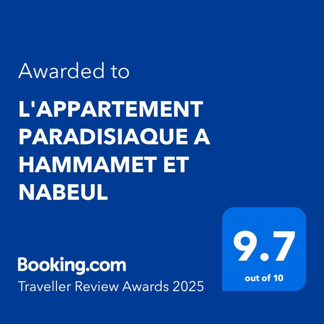 Appartement Paradisiaque Entre Hammamet Et Набел Екстериор снимка